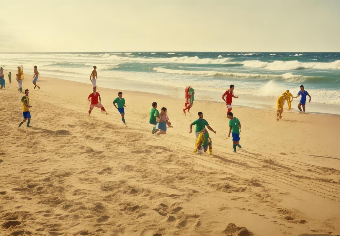 巴西葡萄牙沙滩足球对决：激情碰撞与文化交融