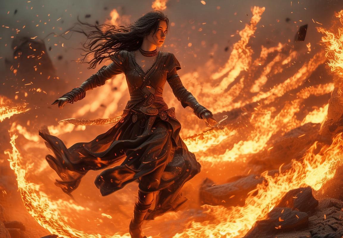 风暴女与火舞巅峰对决：魔法世界中的力量与智慧较量(图2)